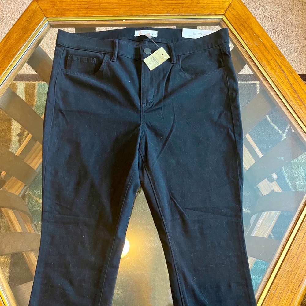 NWT Loft petite black jeggings